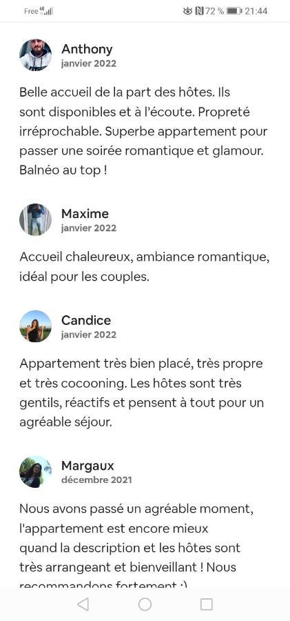 Romantisme Et Glamour 2 Avec Spa , Clim Et Jardin Dijon Exteriör bild