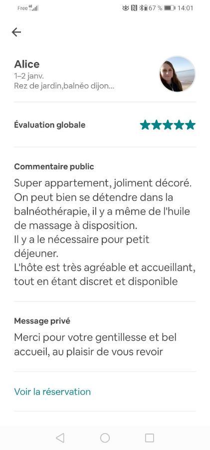 Romantisme Et Glamour 2 Avec Spa , Clim Et Jardin Dijon Exteriör bild